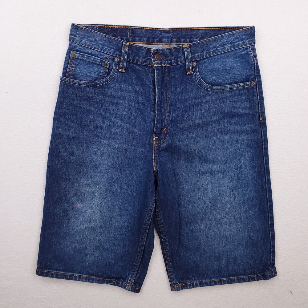 Levis Shorts Mens 32 569 Loose Baggy Jean Bermuda Heavy Denim Streetwear